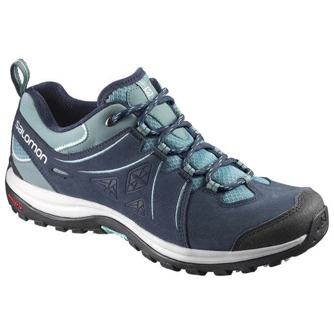 Salomon ELLIPSE 2 LTR W Zapatillas Trekking Mujer - Turquesa Claro / Azul Marino - Colombia (43751-P